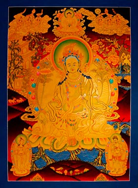 Grne Tara Thangkas